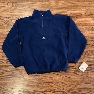 Adidas men’s quarter zip polar fleece